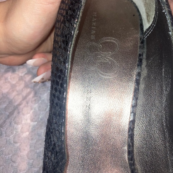 Super sexy Black heels with diamonds on the heels - Picture 6 of 6